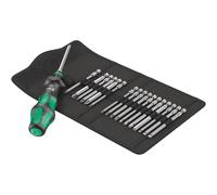Kit punte Kraftform Compact Turbo 19 pezzi Wera