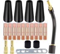 Kit Punte Ugelli Senza Gas Con Nucleo Di Flusso MB14 14AK Torcia per Saldatura M