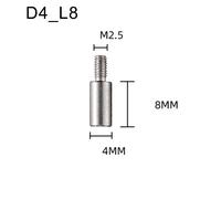 Kit Punti di Contatto Piatti per Quadranti Spessimetri e Indicatori di Profondit