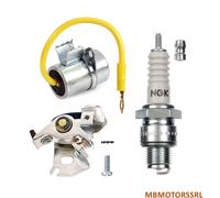 KIT PUNTINE CONDENSATORE CANDELA PIAGGIO CIAO SI BRAVO BOXER BOSS 50
