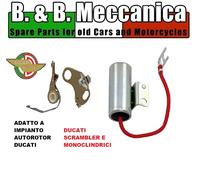 KIT PUNTINE CONTATTI CONDENSATORE DUCATI MONOCILINDRICI VEDI MODELLI IN DES...