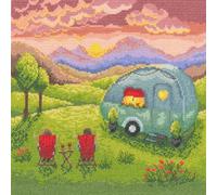 Kit punto croce Bothy Threads, Our Happy Place, XLP1, 26x26cm