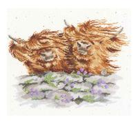 Kit punto croce contato Bothy Threads "Blown Away", XHD142, 30x26cm, fai da te