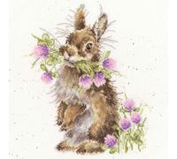 Kit punto croce contato Bothy Threads "Head Clover Heels", XHD139, 26x26cm, fai