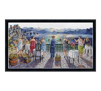 Kit punto croce contato Design Works "After the Shift", 25x51cm