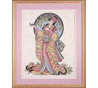 Kit punto croce contato Design Works "Feng Shui", 40x51cm