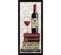 Kit punto croce contato Design Works "Red Wine", 15x36cm