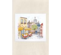 Kit punto croce contato DMC "Montmartre", 23x21cm