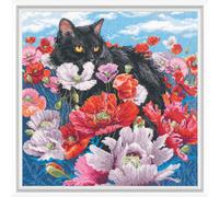 Kit punto croce contato RTO "Darling Summer", 30x30cm