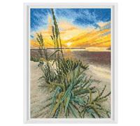 Kit punto croce contato RTO "Tramonto sul mare", 14x19cm