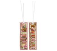 Kit punto croce contato Vervaco bookmark "Gatti su pile di libri" Set di 3, 6x20