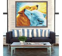 Kit punto croce Dimensioni 11CT 14CT contato timbrato per principianti Ricamo