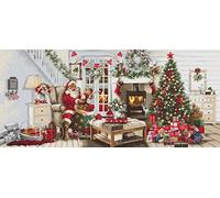 Kit punto croce Luca-S Gold - Santa Interior, B2408