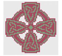 Kit Di Ricamo A Punto Croce O Schema Di Florashell - Segnalibro Celtico