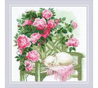 Kit punto croce Riolis "Sweet Dreams", 30x30cm