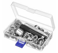 Kit punzonatrice per occhielli con occhielli da 10 mm per teloni, pelle, tessuti, tende e tende