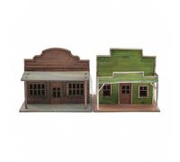 Kit Puzzle 3D In Legno Per Costruire Una Città In Scala 1/72, Modello