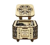 Kit puzzle3D - giocattolo artigianale in legno, modello di puzzlefai -da -te | Edificio educativo impostato per bambini, nessun gioco di assemblaggio in legno per gli amici, puzzleper il libe