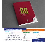 KIT QUADERNI RQ CON RIGATURA UNIVERSALE 25 PZ