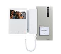 Kit Videocitofono monofamiliare Comelit 2 fili con videocitofono Mini e People PL8461M