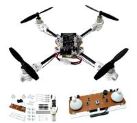 Kit Quadricottero STEM con motori Coreless | tuning automatico fluttuante, avvio con un pulsante e clip 3D | Impara le basi dei droni per appassionati di fai da te e studenti