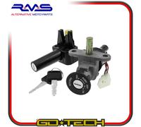 KIT QUADRO BLOCCHETTO ACCENSIONE SERRATURA MBK BOOSTER YAMAHA BWs 50 con CHIAVI