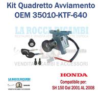 Kit Quadro Quadretto Avviamento E Serratura Honda Sh 125 150 I 2001 - 2008