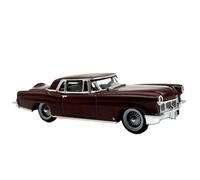 Kit Raccolta Di Simulazione Auto Di Piccole Dimensioni In Lega Modello Di Auto Continental Mkii Crimson In Scala 1:87 Del 1956