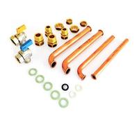 KIT RACCORDI 2 RUBINETTI GAS e FREDDA Caldaie Gas Chaffoteaux