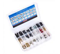 Kit Raccordi Freno Disco Idraulico Bici Universale Multimarca Spine Ogive 60 Pezzi