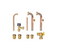 Kit raccordi idraulici a muro e rubinetto gas 20132005