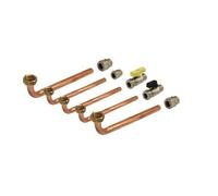 KIT RACCORDI IDRAULICI FERROLI 012036W0 PER CALDAIA DIVAPROJECT E DIVACONDENS