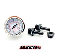 kit RACCORDI + MANOMETRO regolatore pressione benzina AN6 AEM 25-302BK 305BK