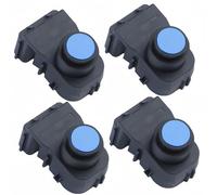 Kit radar di retromarcia per auto Sensore di parcheggio PDC 4 pezzi per Hyundai per Accent 95720-H5000 95720H5000(Light Blue)