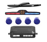 Kit Radar For Retromarcia For Auto Di Sensori Di Parcheggio For Veicoli Con 4 Sensori Di Parcheggio Radar Di Backup Con Display A LED Avviso Acustico(Blue)
