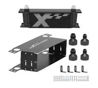 Kit Radiatore Olio 13 File Universale Alluminio con Adattatori AN10 AN8 AN6
