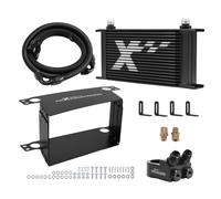 Kit Radiatore Olio 19 File Universale AN10 con Termostato Alluminio Adattatore