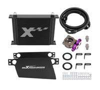 Kit Radiatore Olio 30 File Universale Alluminio AN10 con Termostato 73-83°C