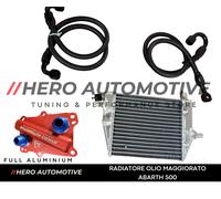 Kit Radiatore Olio da Competizione Per Abarth 595 500 1,4 Turbo