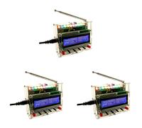 Kit radio digitale fai da te 3X DC 5V Parti TDA5807 51 Chip singolo FM Sound Machine STC89C52 Chip 87MHZ-108MHZ