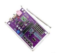 Kit radio FM fai da te con ricevitore RDA5807S e cancellazione del rumore, progetto di assemblaggio di elettronica educativa per studenti e hobbisti per costruire dispositivi audio