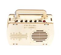 Kit Radio in Legno FM, Kit Elettronici per, Set di Scienze Sperimentali per il, Strumenti di esplorazione colorati, studenti che si riuniscono per principianti, Adolescenti