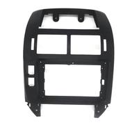 Kit radio Kit telaio stereo automatico for compatibile con volkswagen Polo 2004-2011 lunetta di montaggio piastra frontale interni auto anteriore cruscotto centrale plancia (Color : Noir)