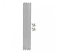 Kit Raggi Fulcrum Red Power 29 HP - Ant. SX + Post. SX (8 Pezzi)
