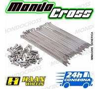 Kit raggi rinforzati HAAN WHEELS 12'' argento KTM 65 SX 2025 (25)