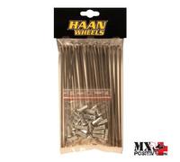KIT RAGGI RUOTA POSTERIORE GAS GAS EC 250 2002-2015 HAAN WHEELS RH257402 18 P...