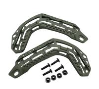 Kit Rail Laterali Casco in ABS for Stile Casco Specifico | 1 Paio Di Rail Con Viti E Pad, Progettato Solo for Scocche Casco Compatibili