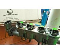 KIT RAIL ORIGINALE NUOVO - 4 INIETTORI GPL TAPPO VERDE LANDI RENZO CON SENSORE
