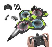 Kit RC Airplane - Fighter telecomando | Aereo telecomandato per adulti | Fight Fighter Sachy Roll a 2,4 GHz Giochi all'aperto Giocattoli Flying for Adultes Girls Boys Beginners Park Yard Playground