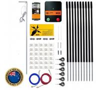 Kit Recinzioni Elettriche per Stagno e Giardino 50 cm con Elettrificatore M35